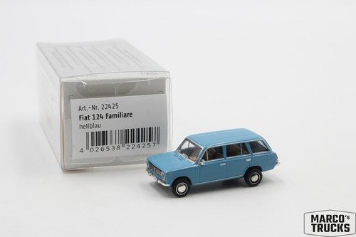 Brekina fiat 124 familiare - fiat,