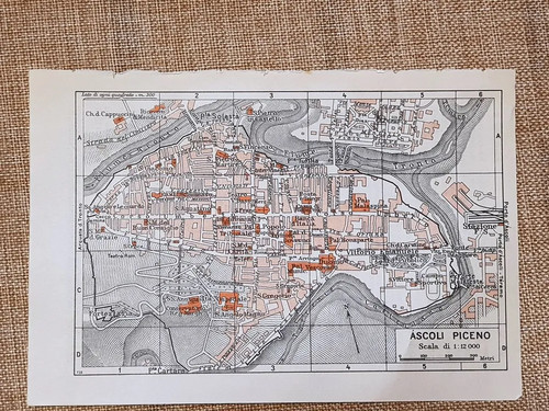 Carta geografica pianta - , o