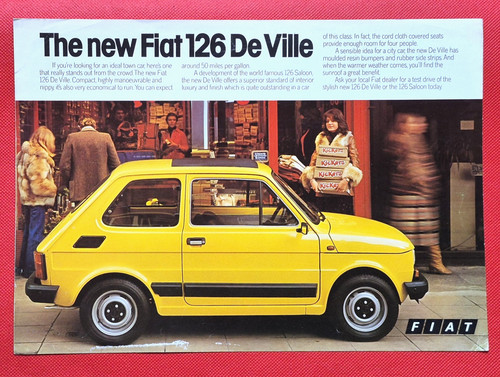 Brochure volantino vendita