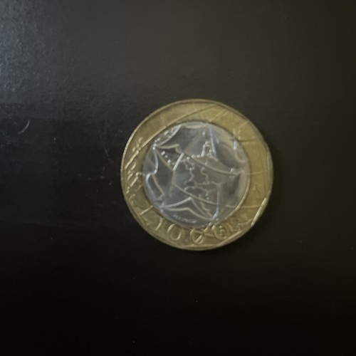 Moneta 1000 lire 1997 - -, errore
