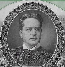 1897  DINASTIA VANDERBILT BARONI DELLE FERROVIE * BOND DA 1000$ IN MONETE  ORO 