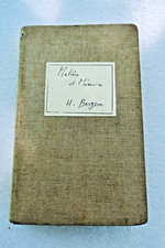 Bergson Materia E Memoria