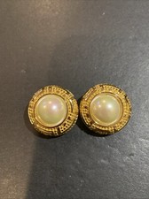 Christian Dior Faux Mabe Pearl