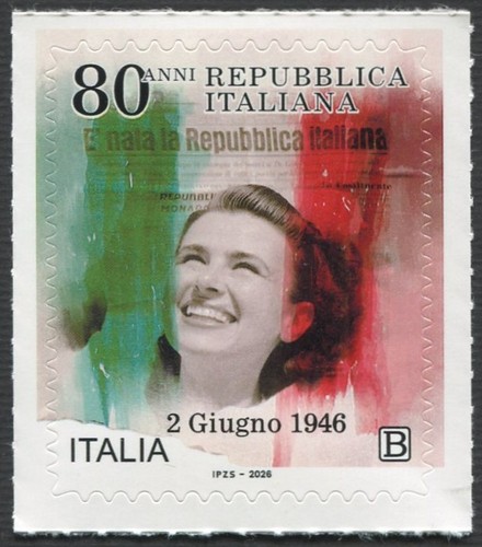 Italia 2026 anniversario - 80°,