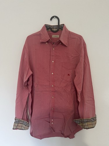 Camicia rosa burberry london - camicia,