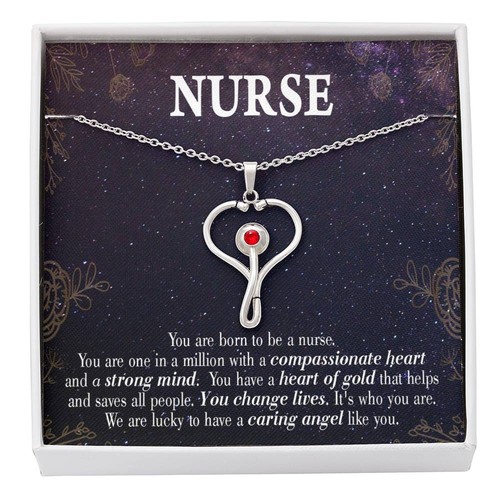 Collana cannocchiale cuore - cannocchiale,