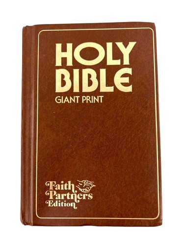 Holy bible giant print - bible, faith