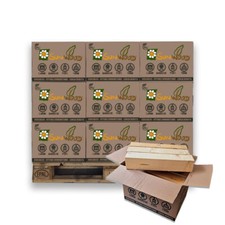 Legna da ardere in abete,  cartone riciclabile da 30 litri, circa 10 kg