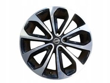 1x Cerchio in Lega 18 Pollici 6.5" 5x114.3 8086-14A Nissan Qashqai I J10 Rim Wheel