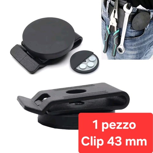 Fibbia clip magnetica porta - fibbia,