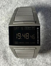 Orologio Junghans Mega 1000 Radiocomandato Tutto Acciaio Inox Germania