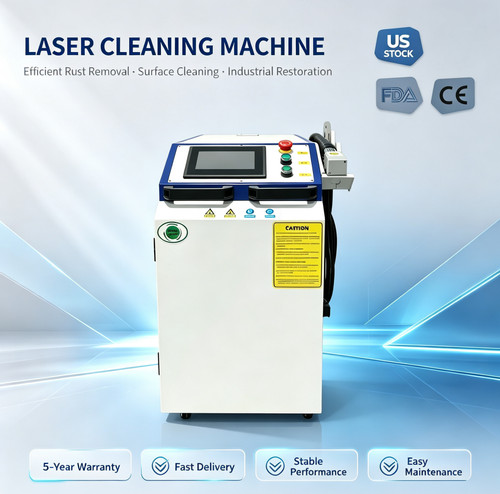 Macchina pulizia laser fibra