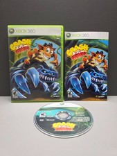 CRASH OF THE TITANS + ISTRUZIONI MICROSOFT XBOX 360 NTSC/US IMBALLO ORIGINALE CIB COMPLETO