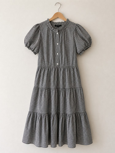 Abito midi yessica gingham - yessica, c&a