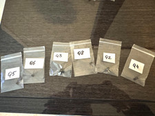 Set 6 transistor rimovibili ricevitore vintage Mcintosh MAC1500.