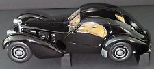 Gateway AUTOArt 1/18 Bugatti 57SC Atlantic 1938 nero con ruote a disco #70941