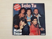 Matia Bazar _ Solo Tu / Per un Minuto e Poi _ Vinile 45giri 7" _ 1977 France