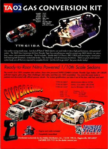 Thunder tigre nitro berline - thunder,