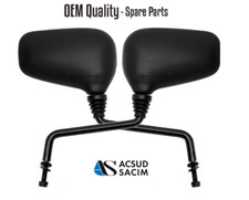 COPPIA SPECCHIO SPECCHIETTO DESTRO E SINISTRO PIAGGIO APE 420 POKER BENZINA 1993