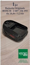 Batteria Li-ion BOSCH 2 607 336 193 / D-70771 / USATA per  14,4v / 1,3Ah / 18Wh