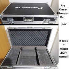 Flight Case Fly Valigia Pioneer Pro per CDJ 100 200 350 400 + mixer DJM 300 500
