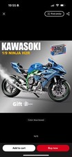 Nuovo 1:9 Kawasaki H2R Ninja