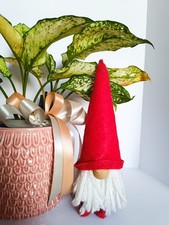 Gnomo in feltro fatto a mano – Decorazione natalizia artigianale - Idea Regalo