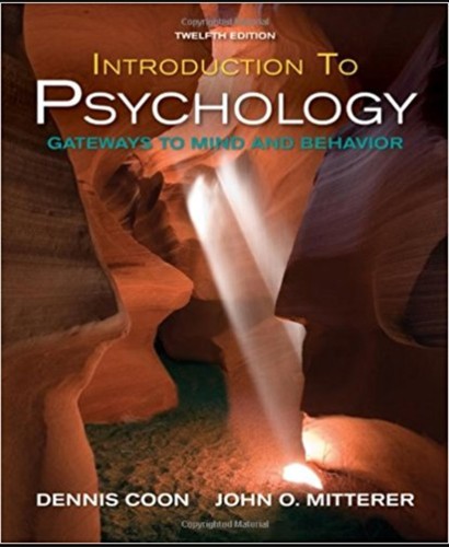 Introduction psychology - to,