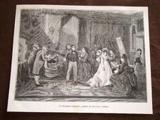 A Domestic Drama Painting by
