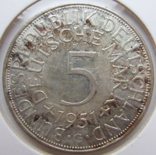 Moneta RFT aquila d'argento 5