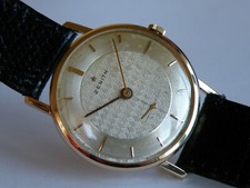 ZENITH-STELLINA-MANUALE-ORO ROSA 18 KT (0,750)-QUADRANTE BITONALE-BOX-CAL.2531