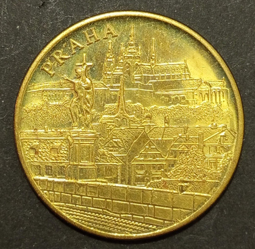 Medaglia praha 1499 repubblica - medaglia,