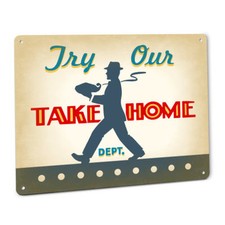 Insegna Try Our Take Home da