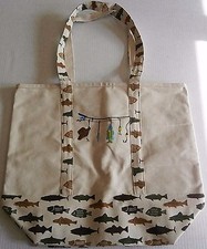 GRANDE BORSA PESCA TELA