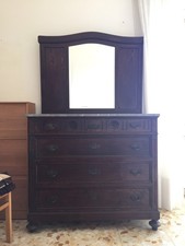Cassettiera in legno massello