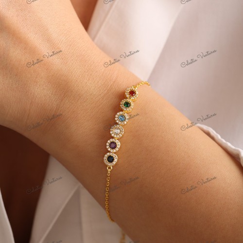 Bracciale con pietre - pietre, nascita