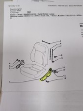 RIVESTIMENTO SEDILE ANTERIORE