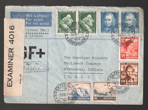 Svizzera 1941 taglierina