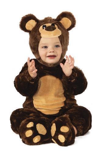 Costume orsetto teddy baby - orsetto,