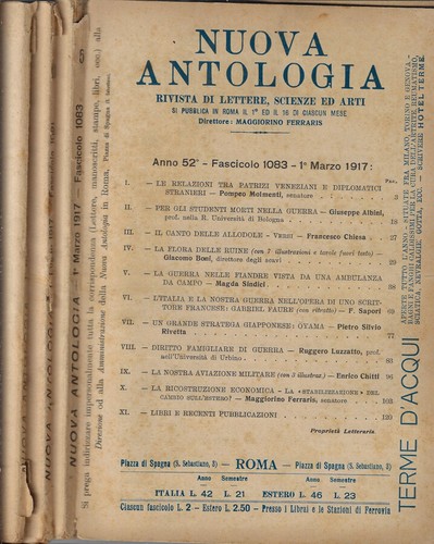 Nuova antologia anno 1917