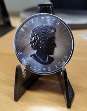 2018 CANADA maple leaf  1 oz argento 9999 silver moneta dollaro FDC