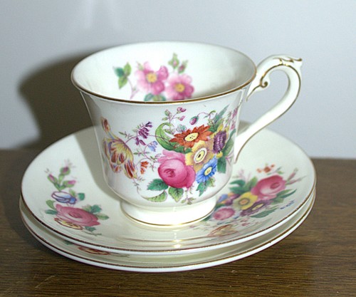 Antica tazza piattino george - tazza,