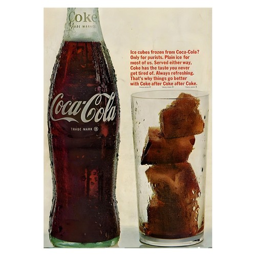 Poster vintage coca cola - vintage, coca-cola