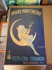 Amaro Montenegro Pannello Pubblicitario Distilleria Cobianchi