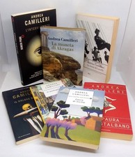 Lotto 7 libri Andrea Camilleri