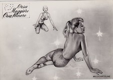 # DONNINA SEXY -"ORSA MAGGIORE / MINORE"  DISEGNO OMBREGGIATO CON L'AEROGRAFO