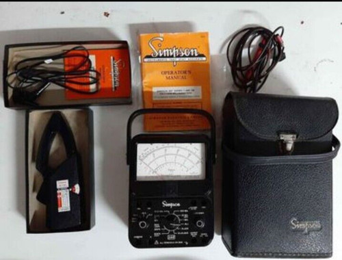 Multimetro analogico simpson - multimetro,