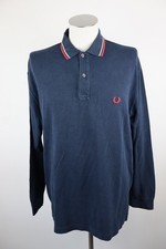 FRED PERRY POLO MAGLIA UOMO COTONE Tg. 50 127cm MAN T-SHIRT CASUAL VINTAGE