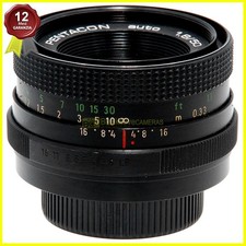 Obiettivo Pentacon 50mm. f1,8 Auto per fotocamere con innesto a vite M42 (42x1).