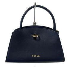 Furla genesi navy leather - genesi,
